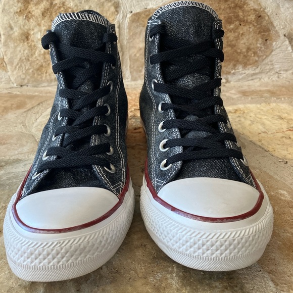 Converse Chuck Taylor All Star High Top Zipper Sneakers Women’s 8 - Picture 12 of 16